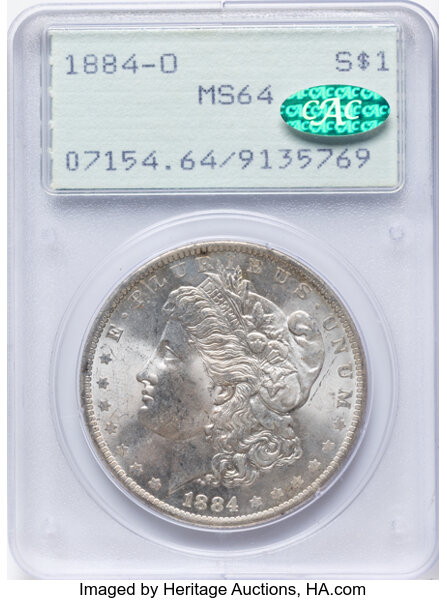1884-O $1  Die Break Right Stars, VAM-19B MS thumbnail 9