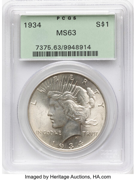 1934 $1  MS thumbnail 2