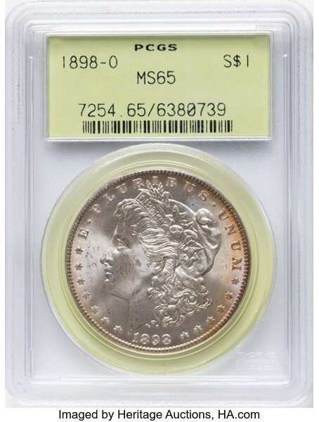 1898-O $1  Clashed Dies, VAM-16A MS thumbnail 17