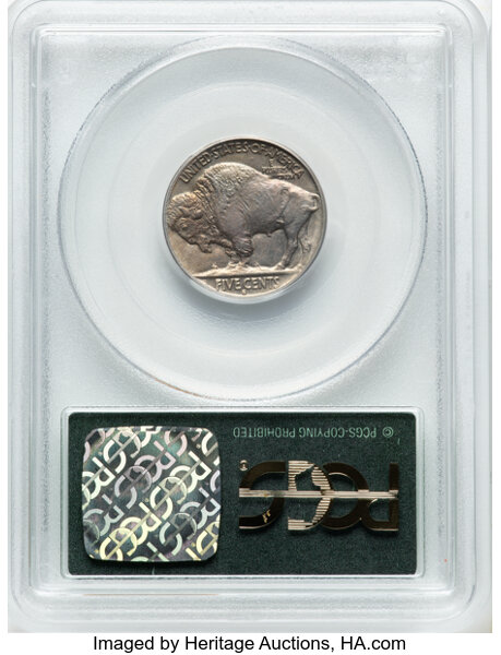 1916-S 5c AU58 CAC thumbnail 2