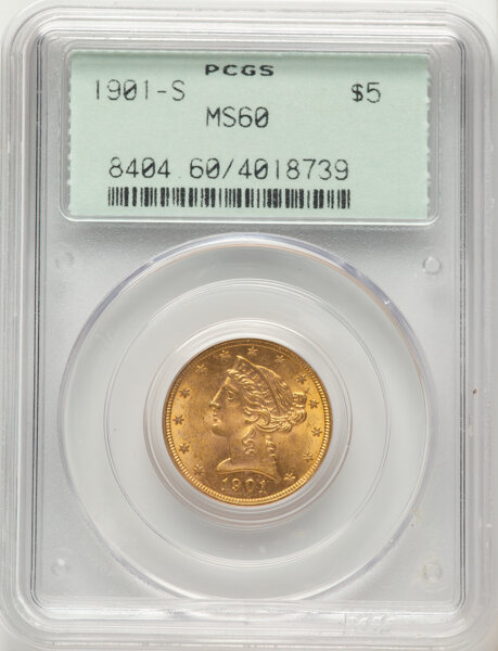 1901-S $5  MS thumbnail 3