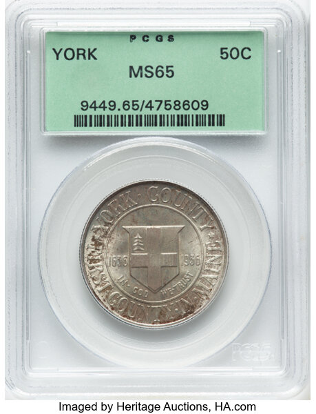 1936 50c York County MS thumbnail 8