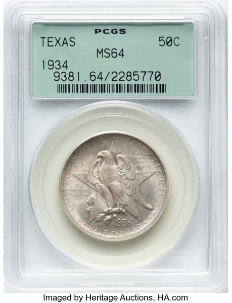 1934 50c Texas MS thumbnail 4