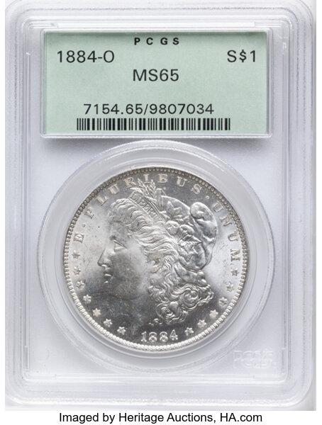 1884-O $1  Die Break Right Stars, VAM-19B MS thumbnail 15