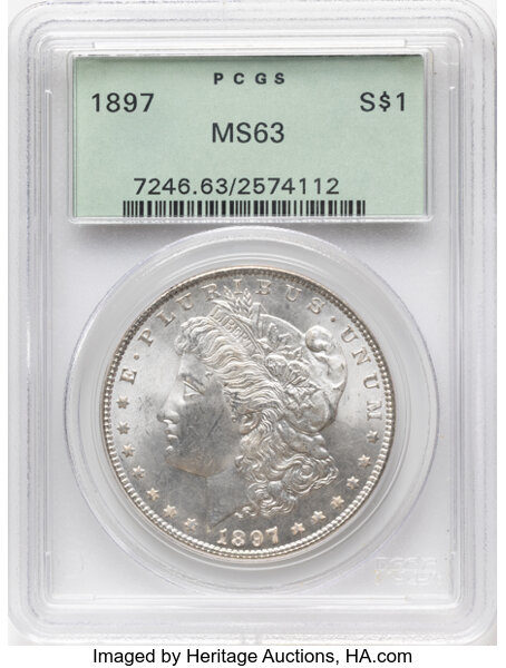 1897 $1  Doubled 1, VAM-3 MS thumbnail 8