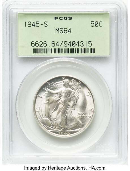 1945-S 50c MS thumbnail 15