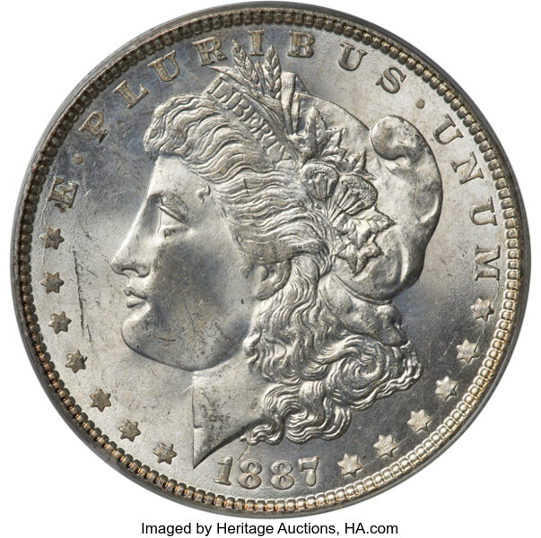 1887 $1  Die File Lines UNITED, VAM-4A MS thumbnail 10