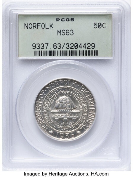 1936 50c Norfolk MS thumbnail 4