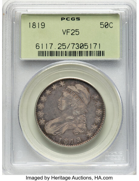 1819 50c O-112 MS thumbnail 2