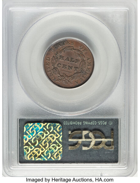 1828 1/2c 13 Stars, C-3 MS BN thumbnail 17