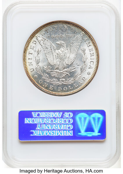 1888 $1 MS64 thumbnail 4