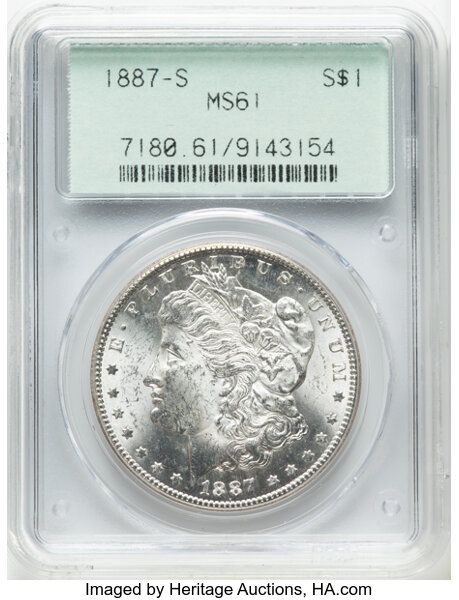 1887-S $1  MS thumbnail 3