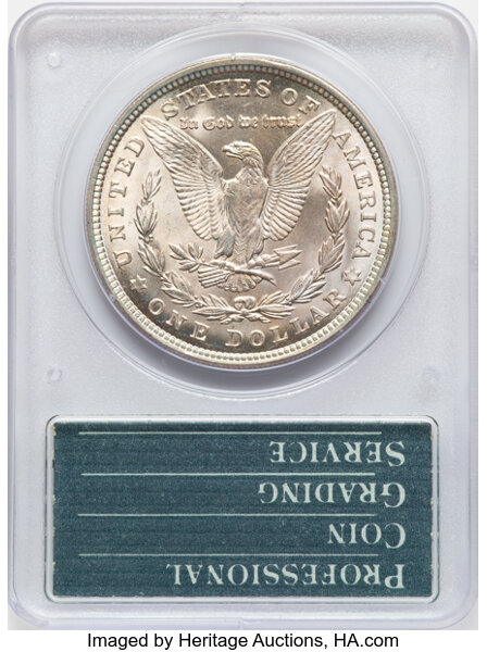 1921 $1  Morgan MS63 thumbnail 4
