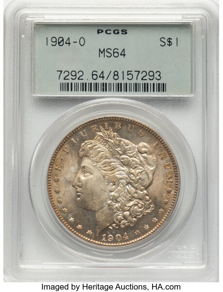 1904-O $1  Denticle Impressions Below Wing, VAM-12A MS thumbnail 3