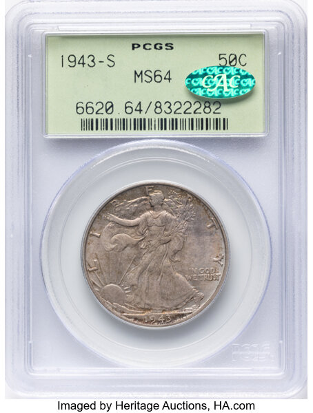 1943-S 50c MS thumbnail 9