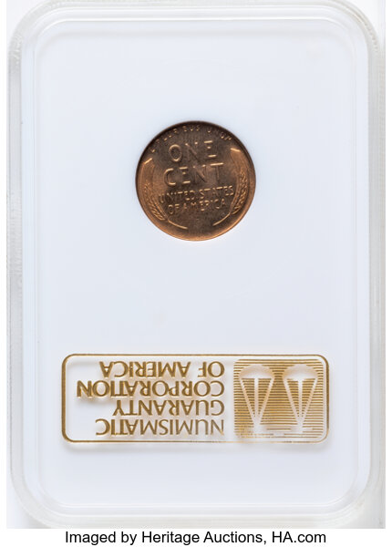1934-D 1c MS RD MS65 RD CAC thumbnail 4