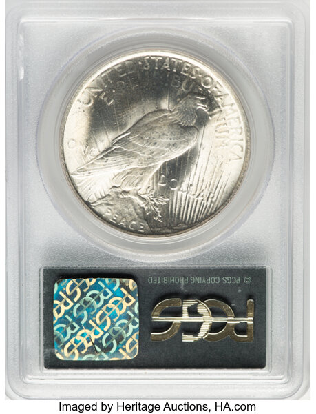 1923 $1 MS66 thumbnail 2