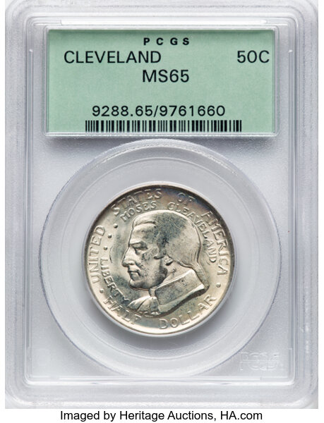 1936 50c Cleveland - Great Lakes Expo MS thumbnail 5