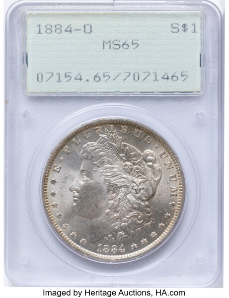 1884-O $1  Die Break Right Stars, VAM-19B MS thumbnail 13