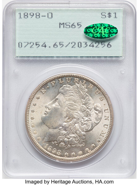 1898-O $1  Clashed Dies, VAM-16A MS thumbnail 13