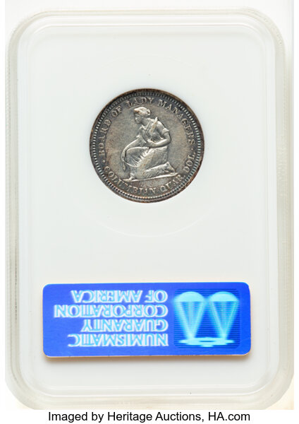 1893 25c Isabella XF40 CAC thumbnail 2