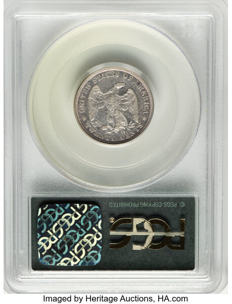 1876 20c AU50 thumbnail 2