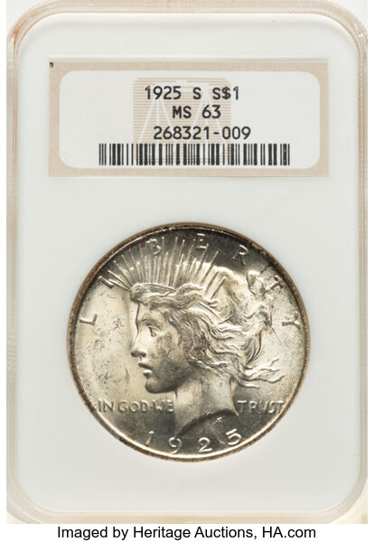1925-S $1  Doubled Reverse, VAM-2A MS thumbnail 2