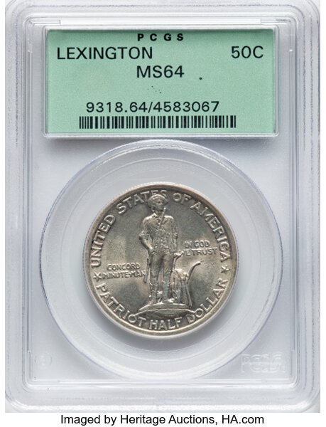 1925 50c Lexington-Concord MS thumbnail 5