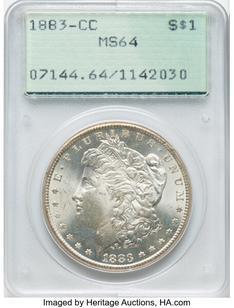 1883-CC $1  MS thumbnail 4
