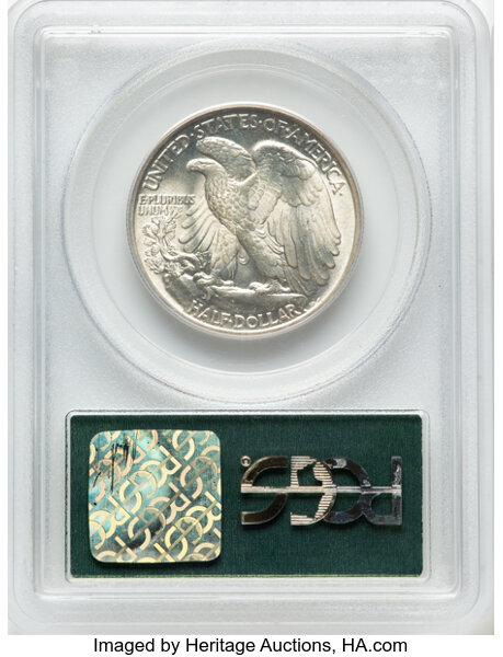 1945 50c MS63 thumbnail 2