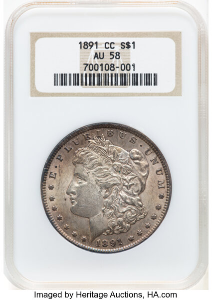 1891-CC $1  Spitting Eagle, VAM-3  MS thumbnail 7