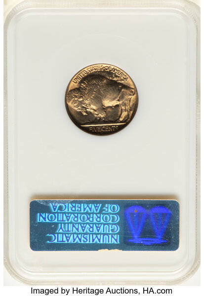 1938-D/D 5c Buffalo MS65 thumbnail 2