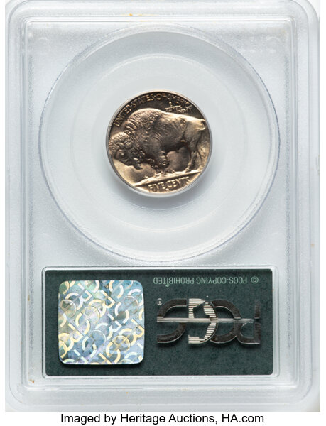 1938-D 5c Buffalo MS66 thumbnail 2