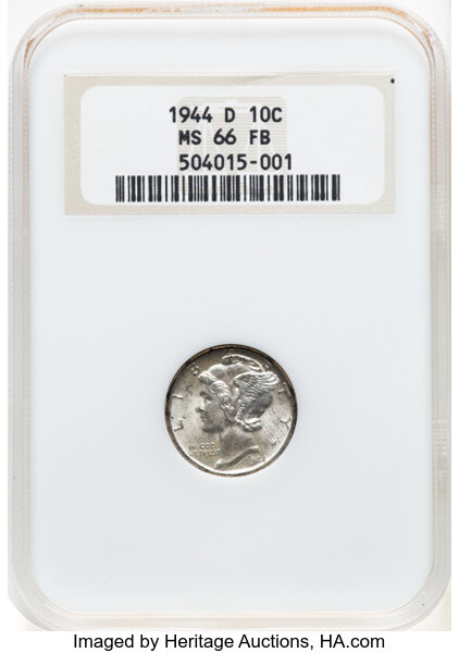 1944-D 10c MS FB thumbnail 3