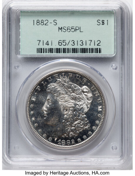 1882-S $1  MS PL thumbnail 3