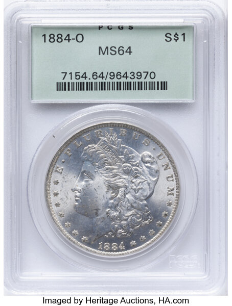 1884-O $1  Die Break Right Stars, VAM-19B MS thumbnail 11