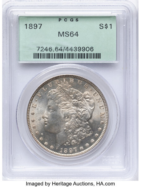 1897 $1  Doubled 1, VAM-3 MS thumbnail 7