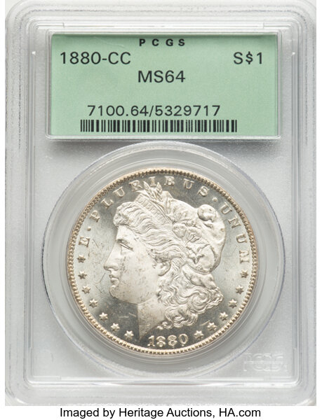 1880-CC $1  8/7, Low 7, VAM-6 MS thumbnail 2