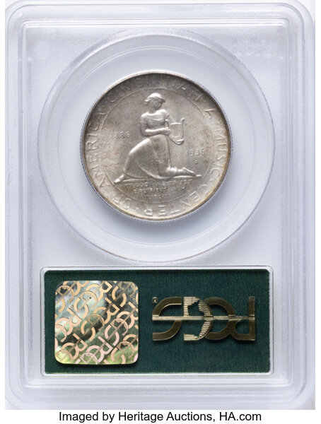1936-S 50c Cincinnati Music Center AU55 thumbnail 18