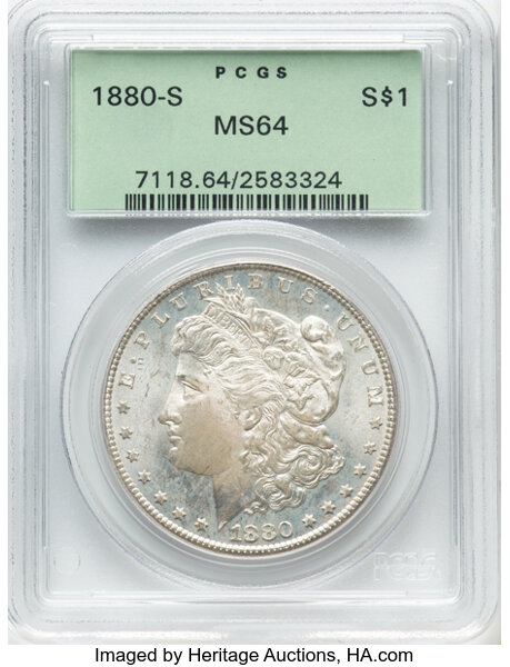 1880-S $1  Doubled Date, VAM-63  MS thumbnail 15