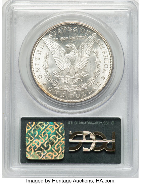 1882-S $1 MS65 CAC thumbnail 2