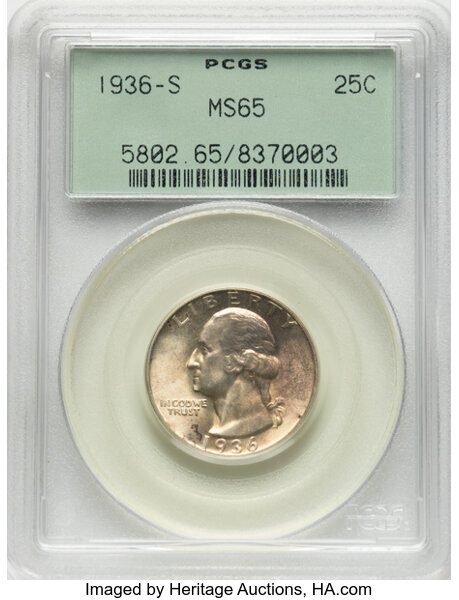 1936-S 25c MS thumbnail 4