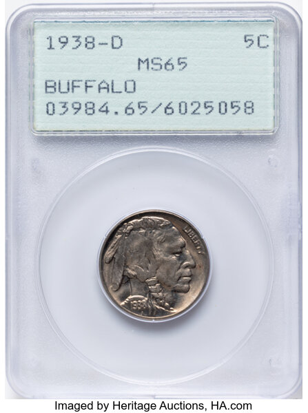 1938-D 5c Buffalo MS thumbnail 8