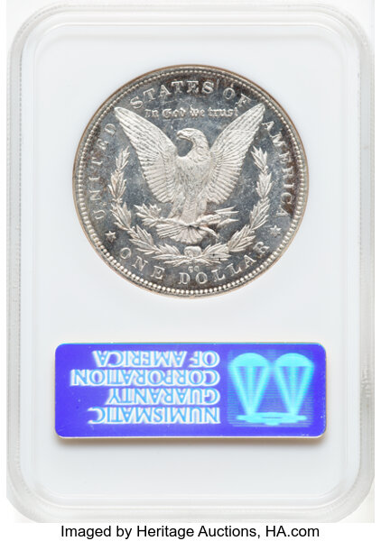 1891-CC $1  Spitting Eagle, VAM-3  MS DMPL thumbnail 4