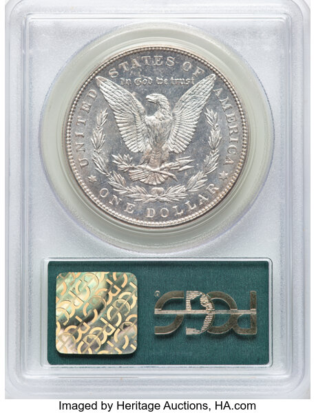 1888 $1  MS PL MS65 PL CAC thumbnail 2
