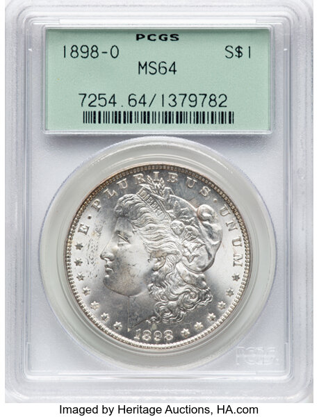 1898-O $1  Clashed Dies, VAM-16A MS thumbnail 7