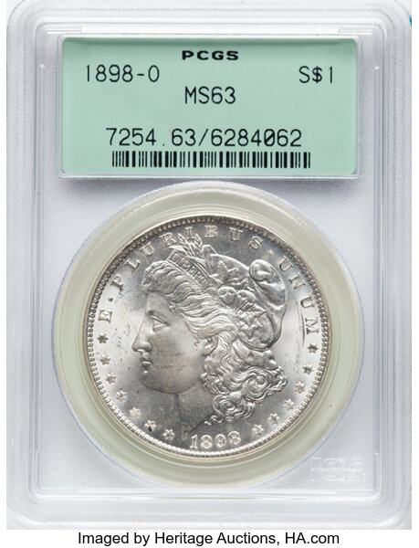 1898-O $1  Clashed Dies, VAM-16A MS thumbnail 11