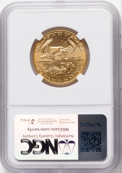 1989 $25  Gold Eagle MS69 thumbnail 6