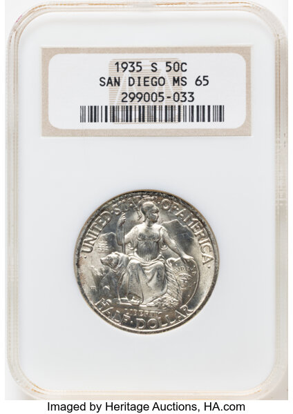 1935-S 50c San Diego Expo MS thumbnail 4
