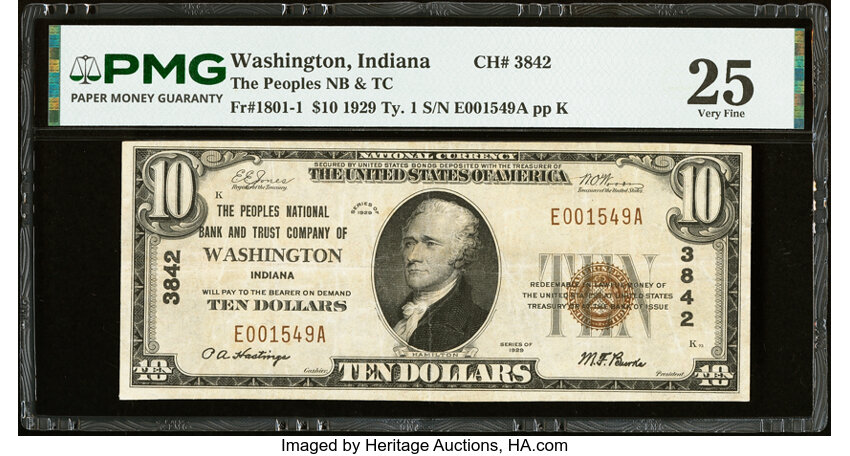 1929 $10  Type 1 (Fr. 1801-1) thumbnail 12